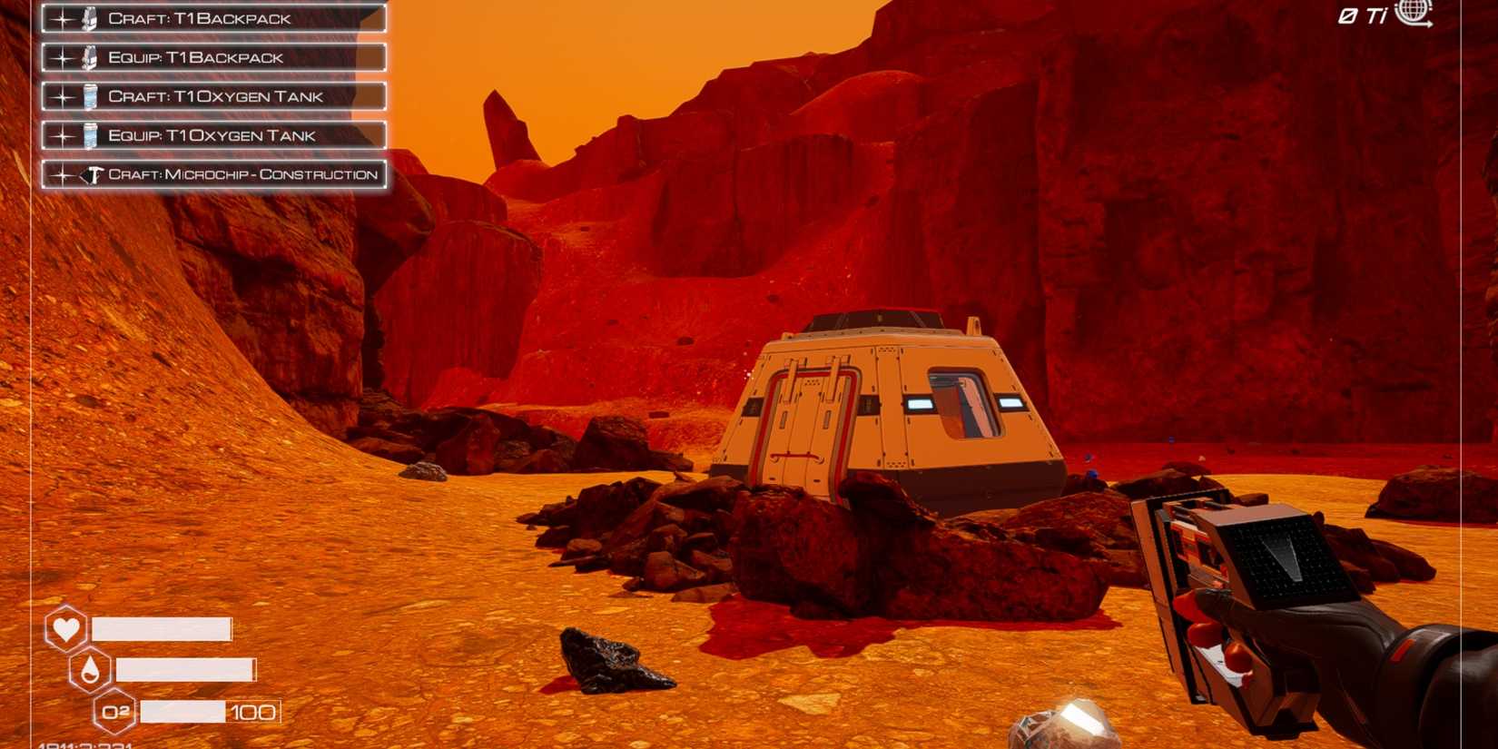 Grand Rift Starting Location In The Planet Crafter