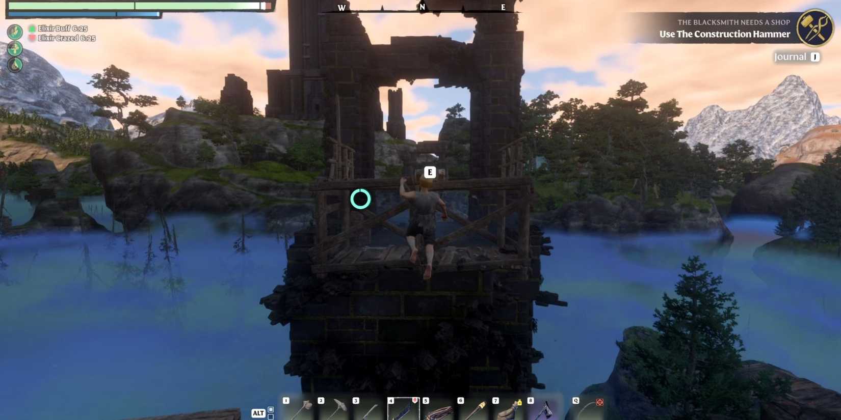 grappling hook enshrouded