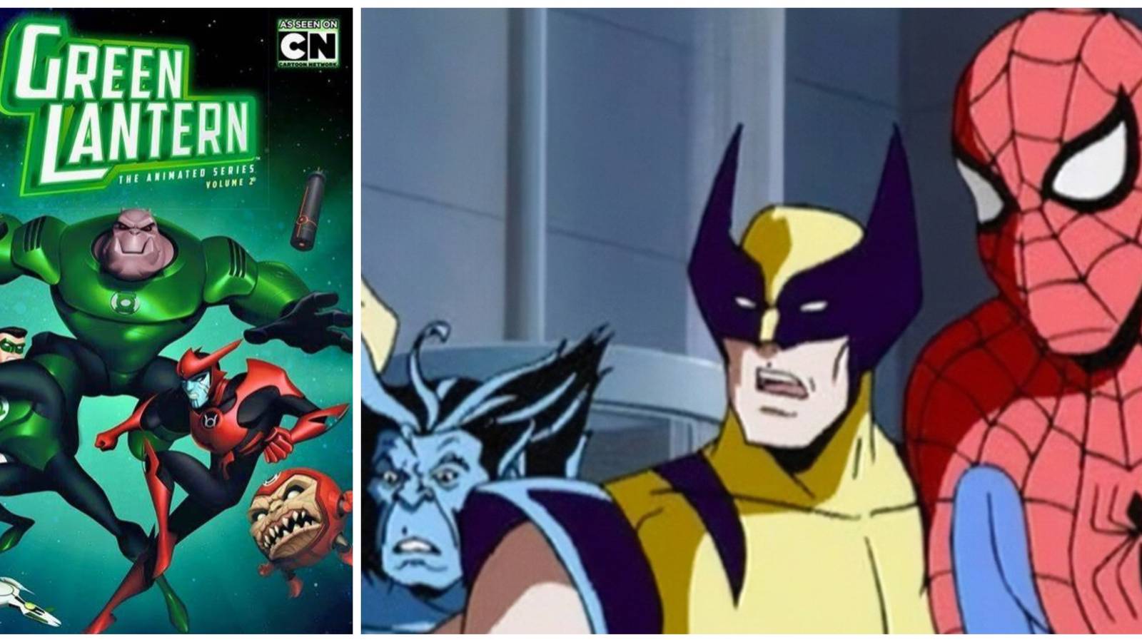 Green Lantern and Spider-Man Animated Series