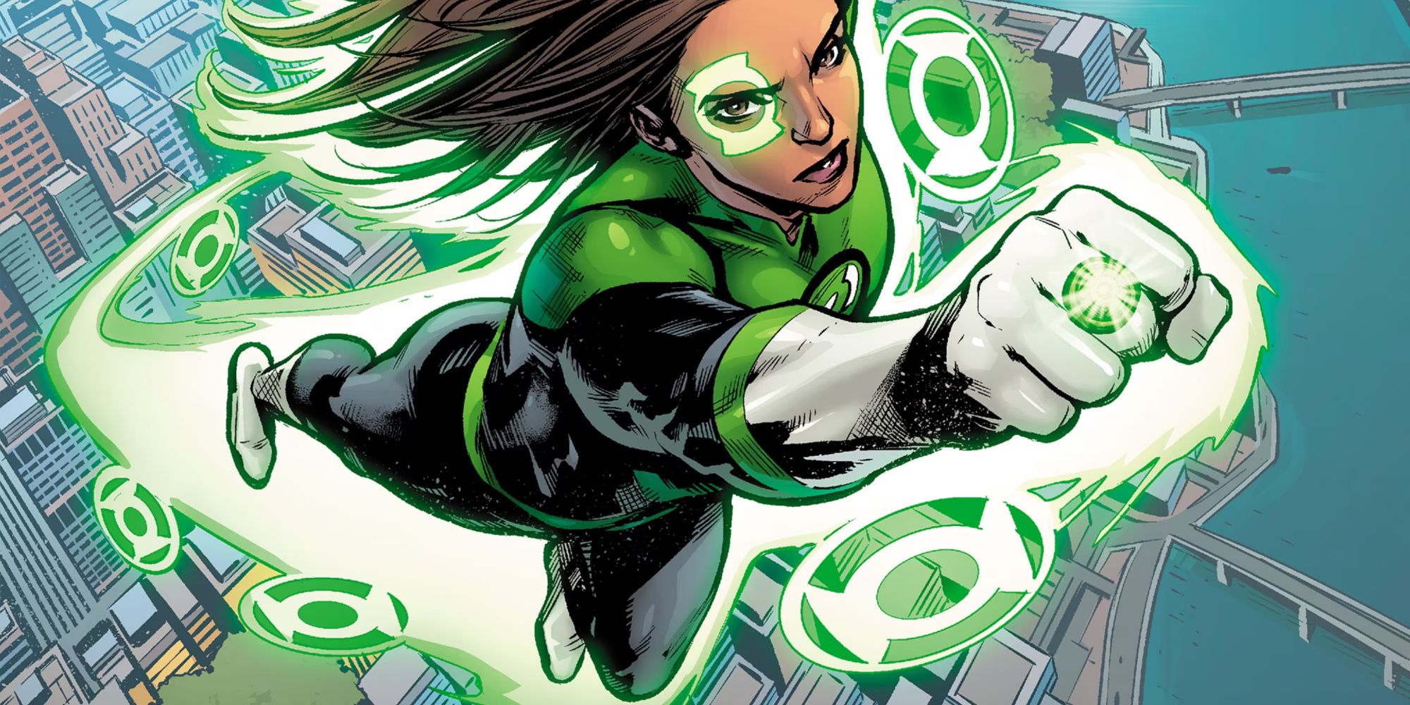 Green Lantern (Jessica Cruz) from the comics