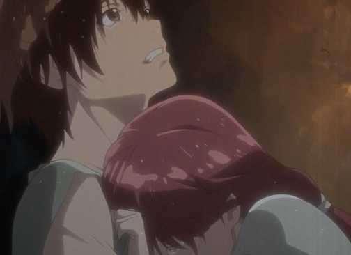 Haruhiro mourns the loss of his friend in Grimgar Ashes & Illusions