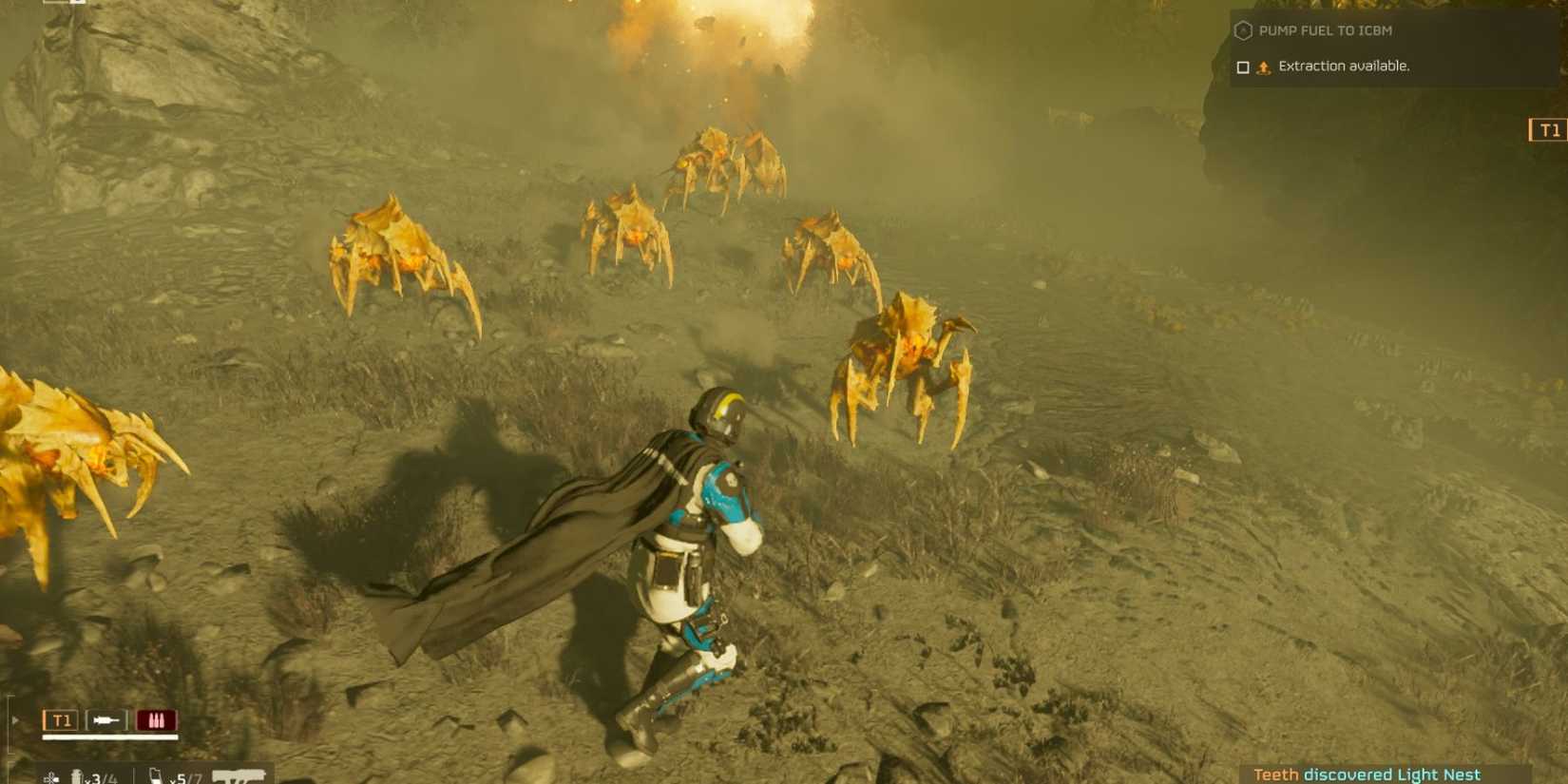 group of hunters helldivers 2