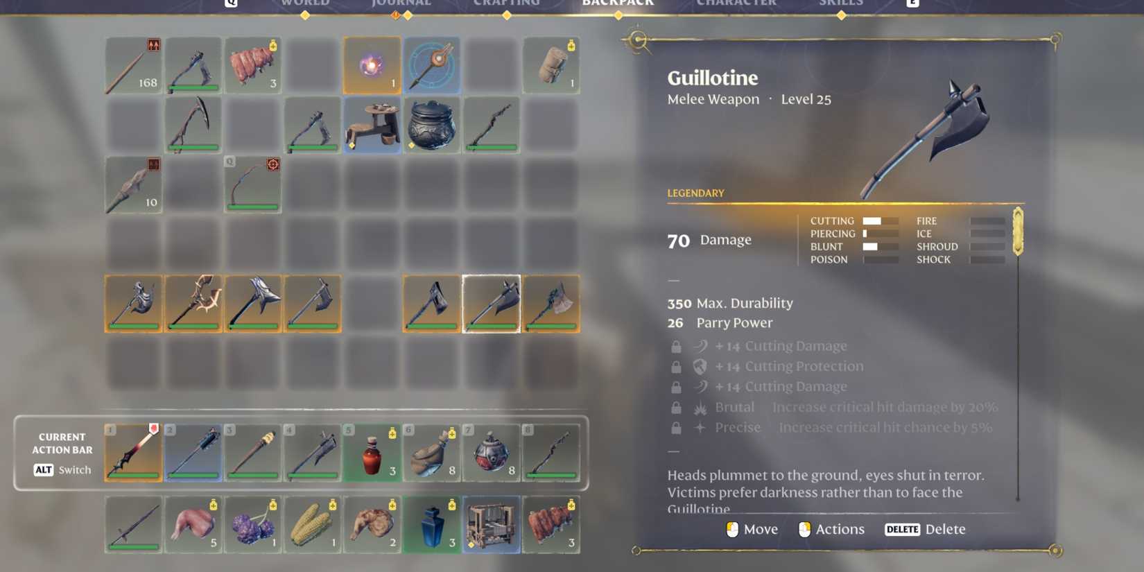 Guillotine Axe In Enshrouded