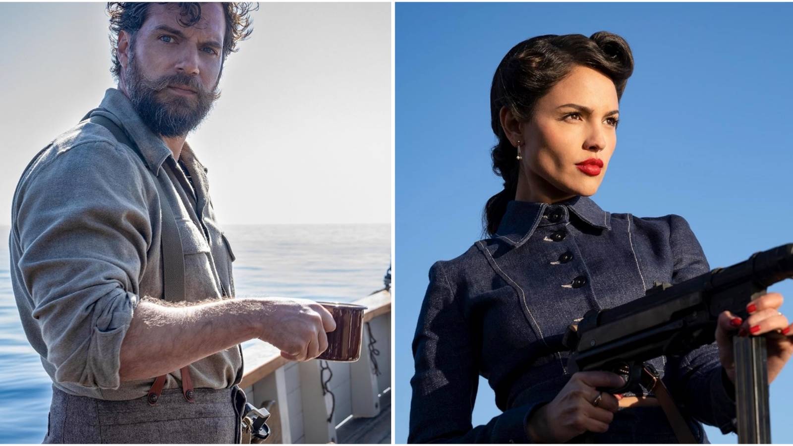 Gus and Marjorie in The Ministry of Ungentlemanly Warfare