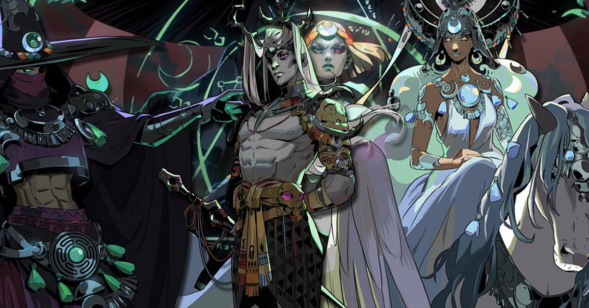 House Of Hades Character Art
