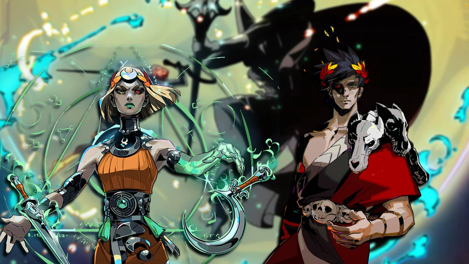 Hades 2 - Zagreus and Melinoe Comparison Header Image