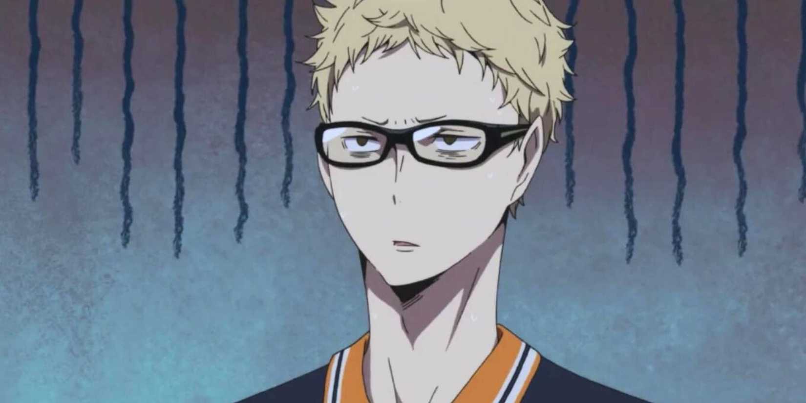 Haikyuu Kei Tsukishima Annoyed