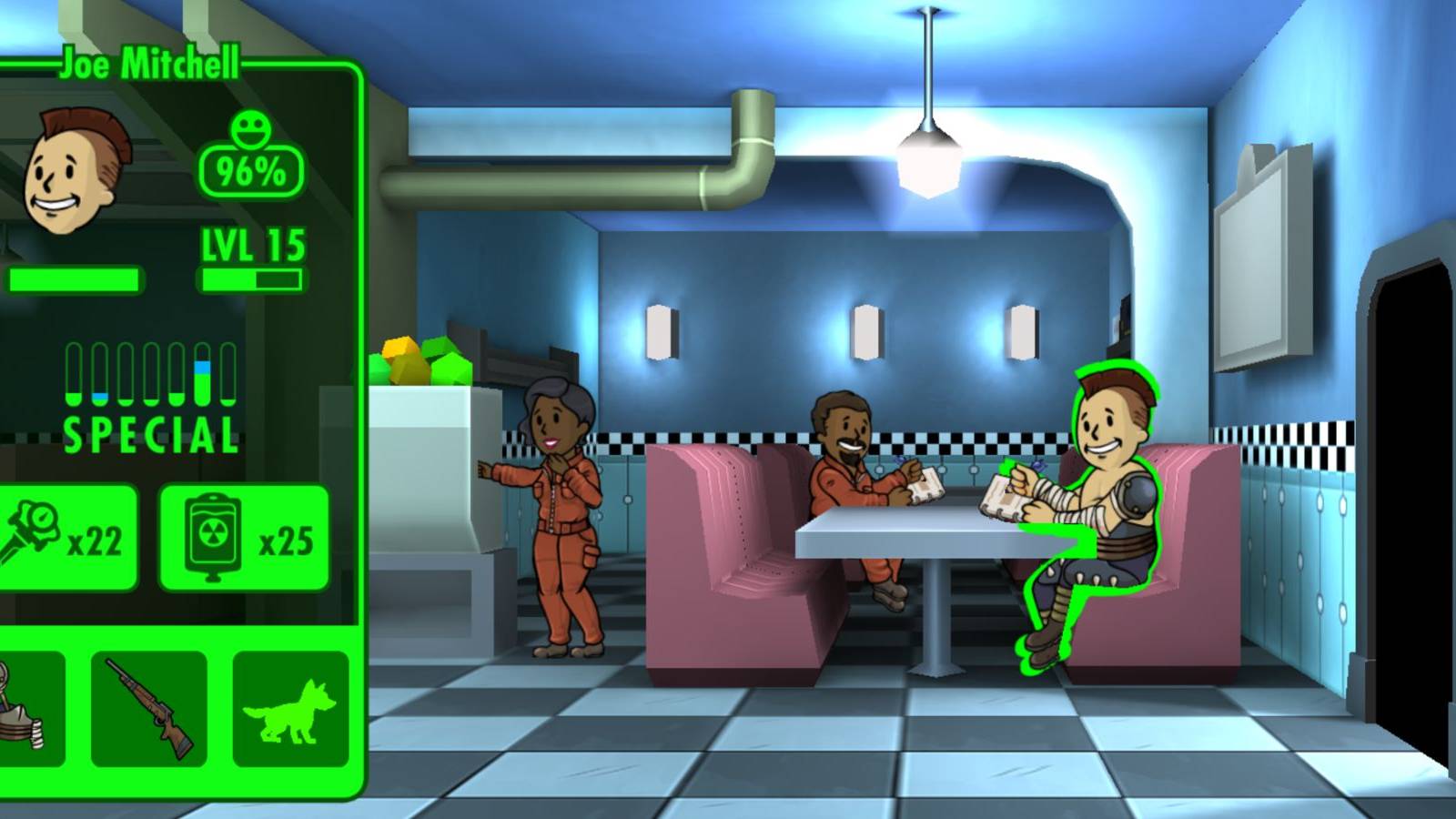 Happiness in Fallout Shelter