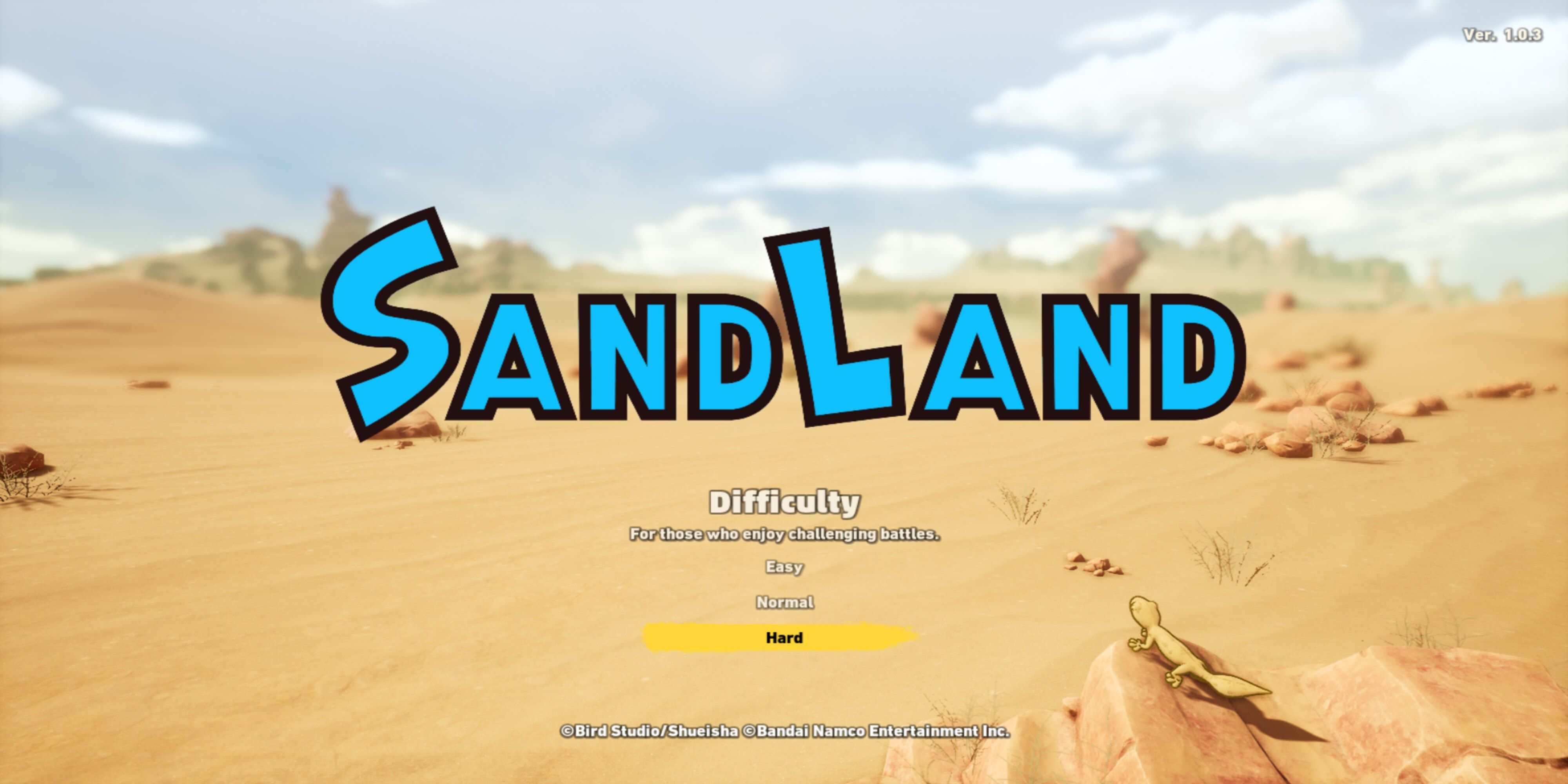 Hard Difficulty Level Sand Land