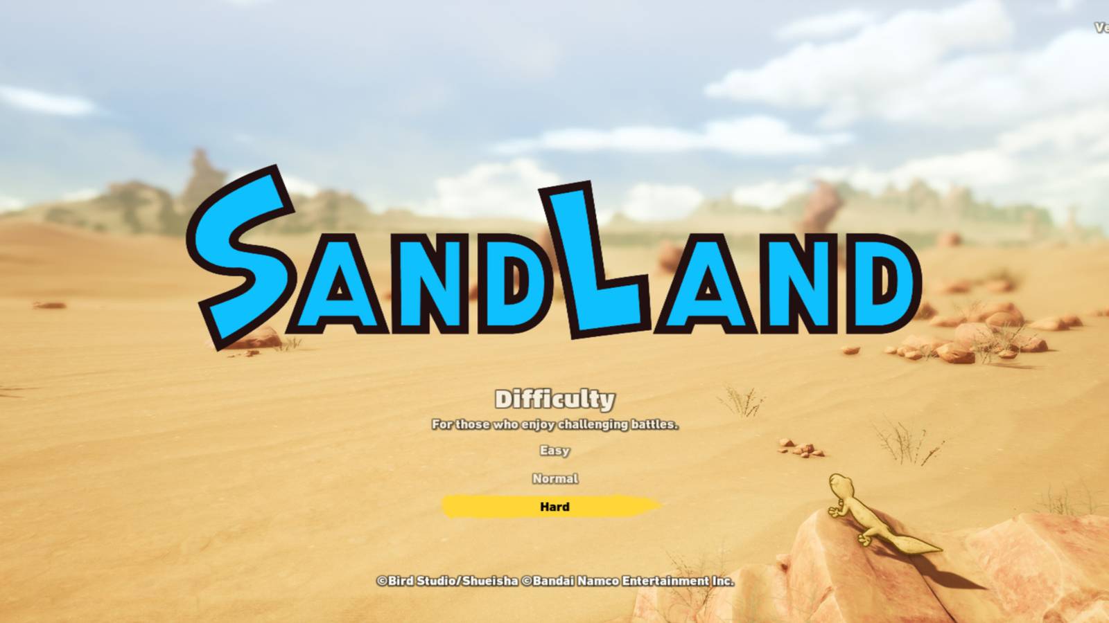 Hard Difficulty Level Sand Land