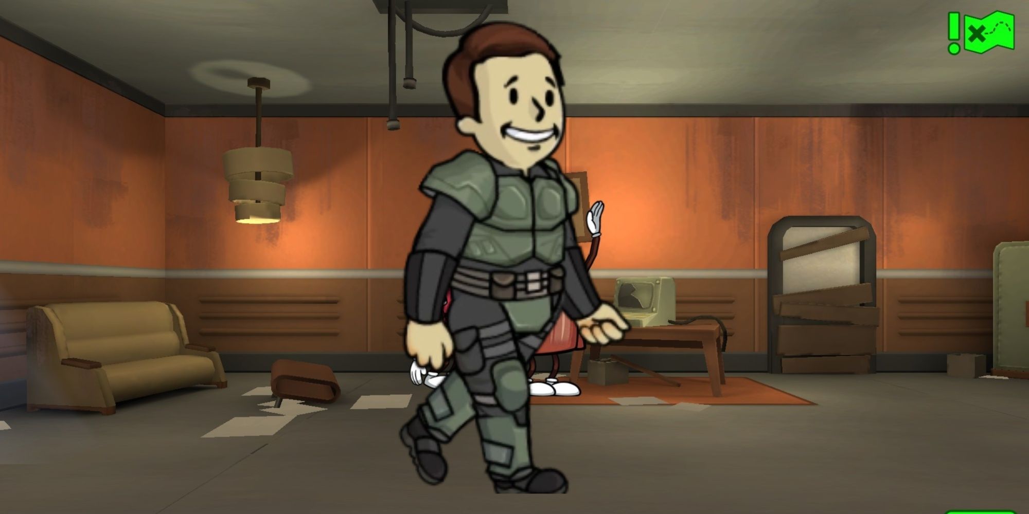 Harkness Vault Dweller In Fallout Shelter