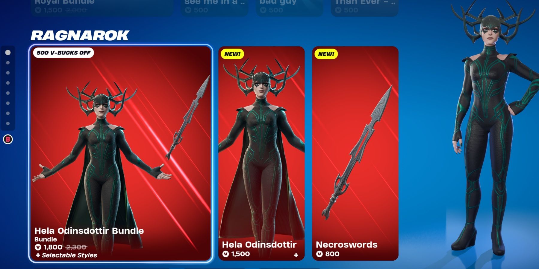 hela in the item shop 