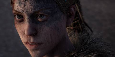Senua close up in Hellblade: Senua's Sacrifice