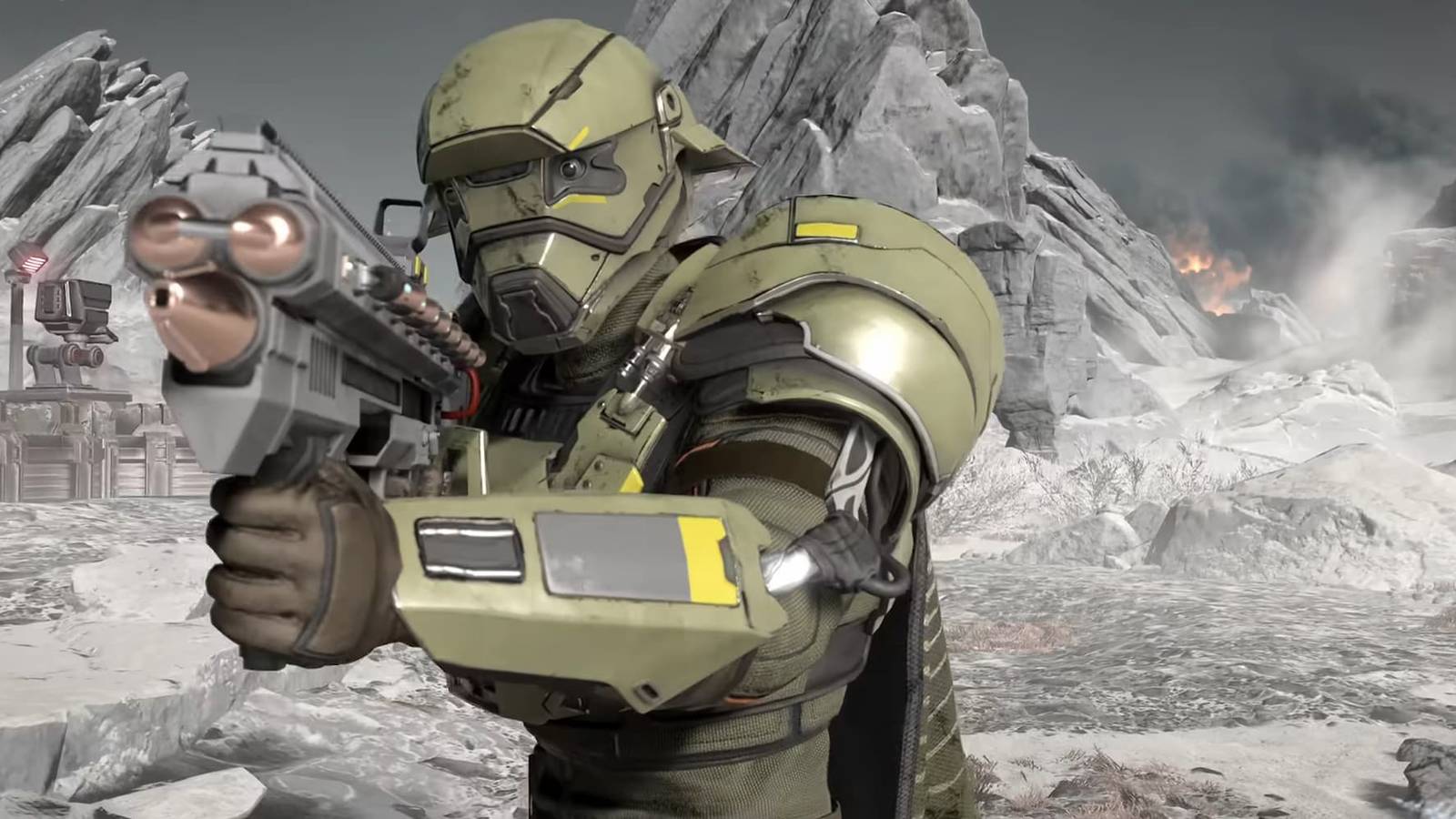 The Punisher Plasma in Helldivers 2's Cutting Edge warbond