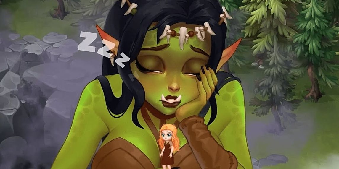Hero Wars Ad Heroine Orc Giantess Cropped