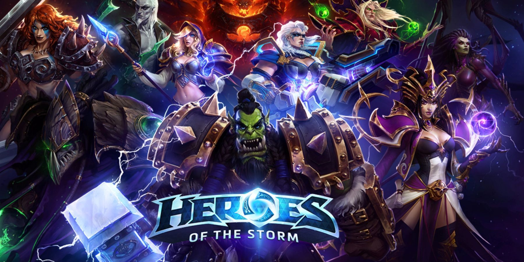 Heroes of the Storm Characters Wallpaper