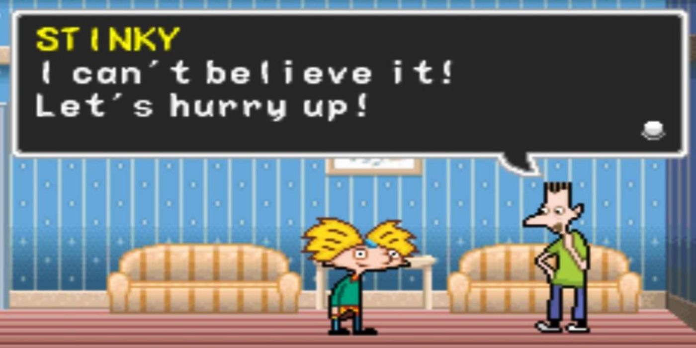 Arnold and Stinky, Hey Arnold The Movie video game