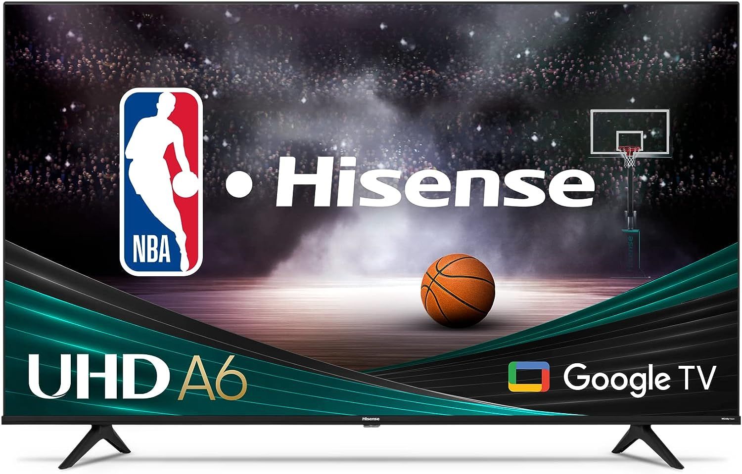 Hisense 55-inch Class A6 Series 4K UHD Smart Google TV
