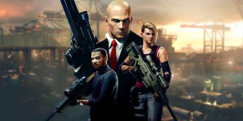 Hitman 2 - Knight and Stone with Agent 47 behind-2