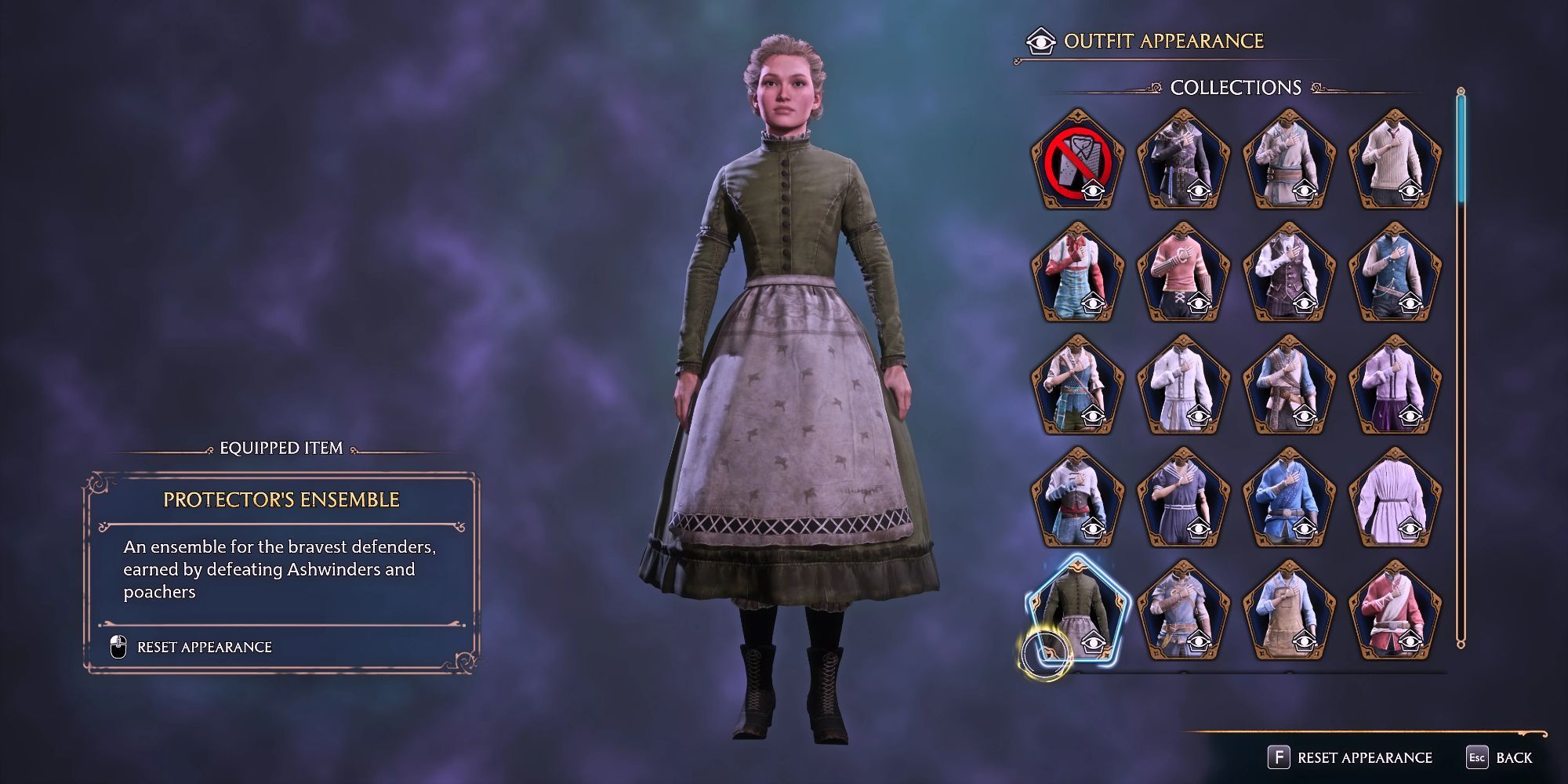 The Victorian Outfit Modpack for Hogwarts Legacy