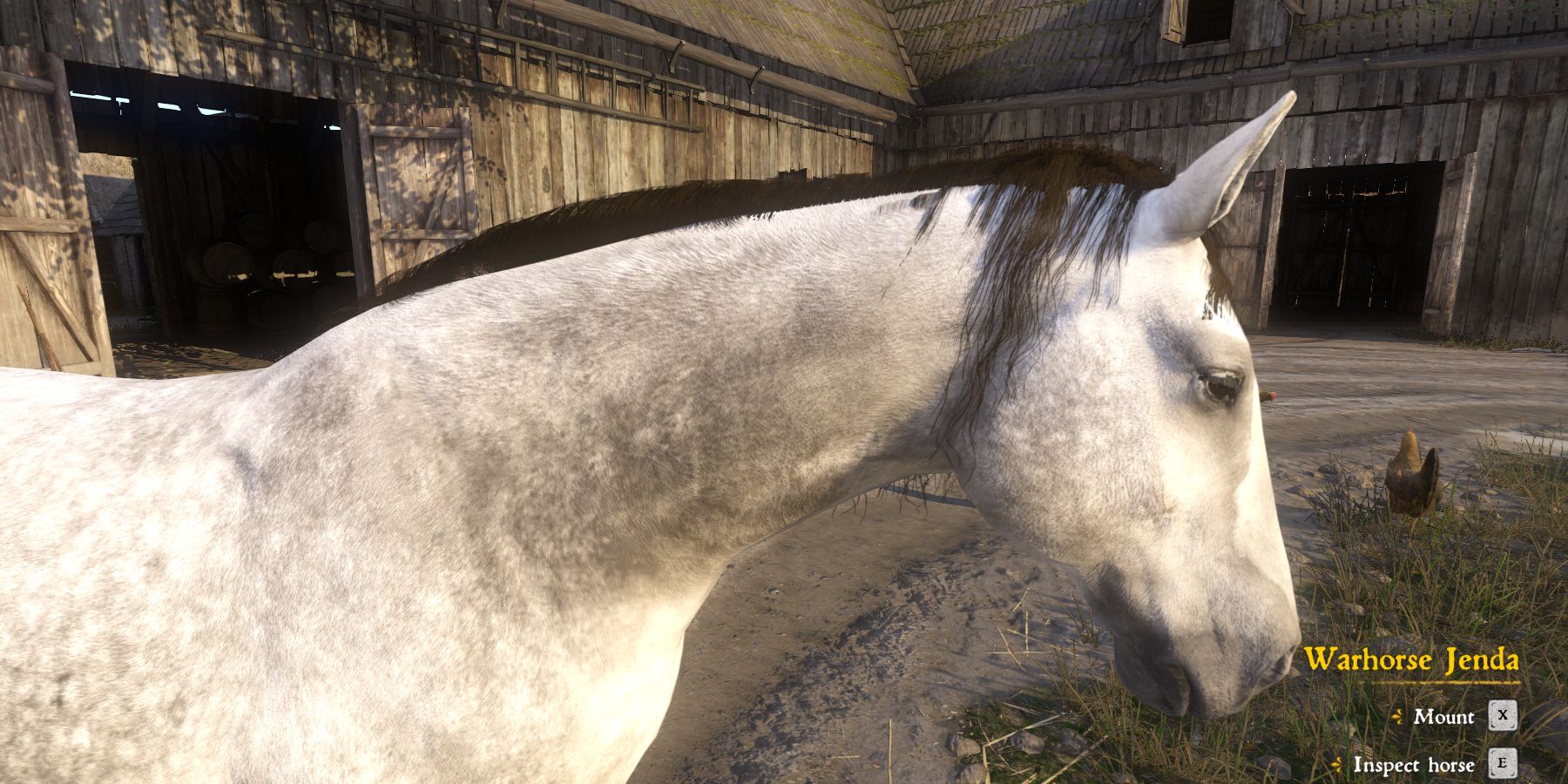 Warhorse Jenda mount in Kingdom Come: Deliverance