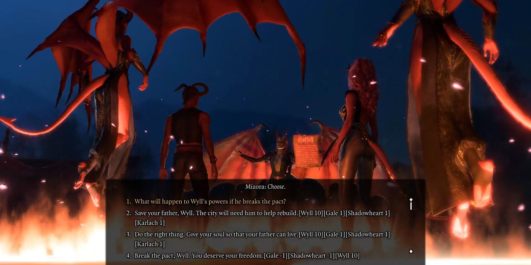 Baldur's Gate 3: Как разорвать пакт Уилла с Мизорой
