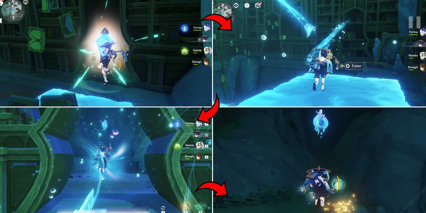 how to collect nostoi region hydroculus 5-2 in genshin impact