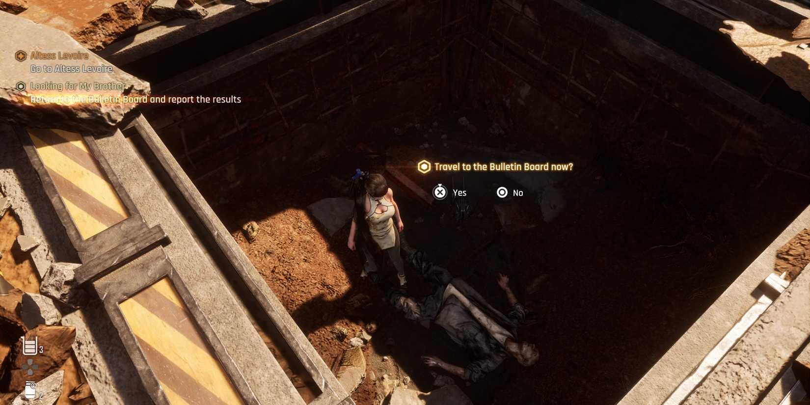 how to complete looking for my brother quest in stellar blade