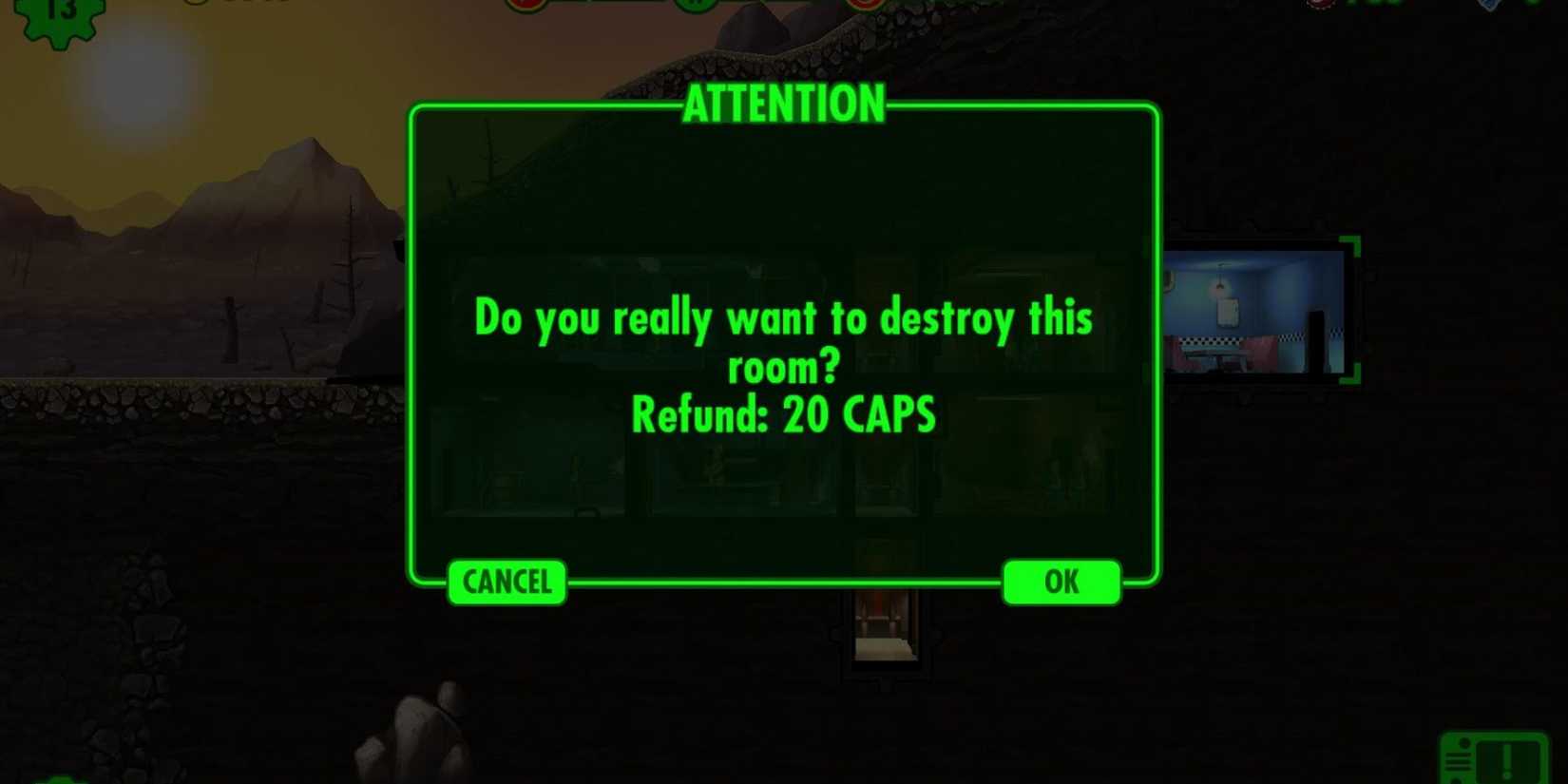 how to destry a room