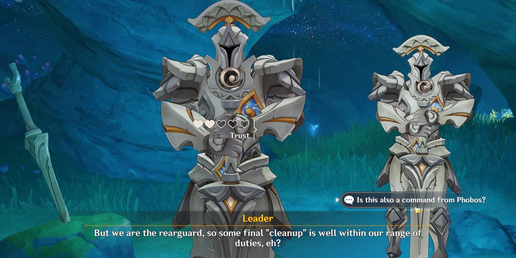 how to earn leader trust in genshin impact