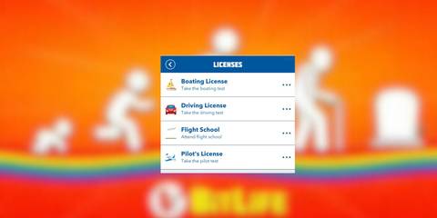 how to get pilot's license in bitlife