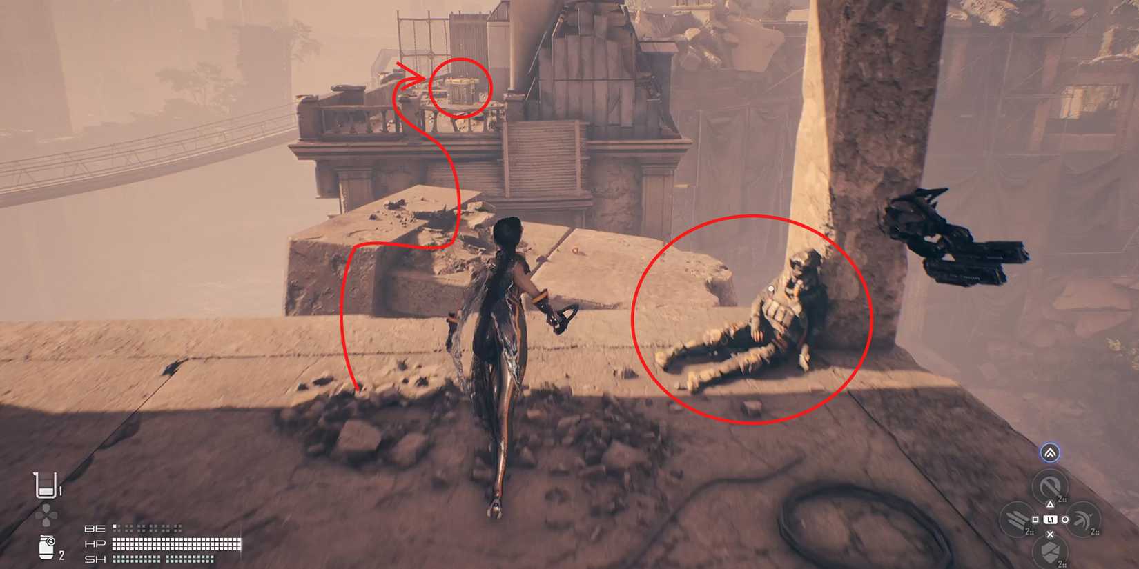 how to get the crane id card 3-b in stellar blade