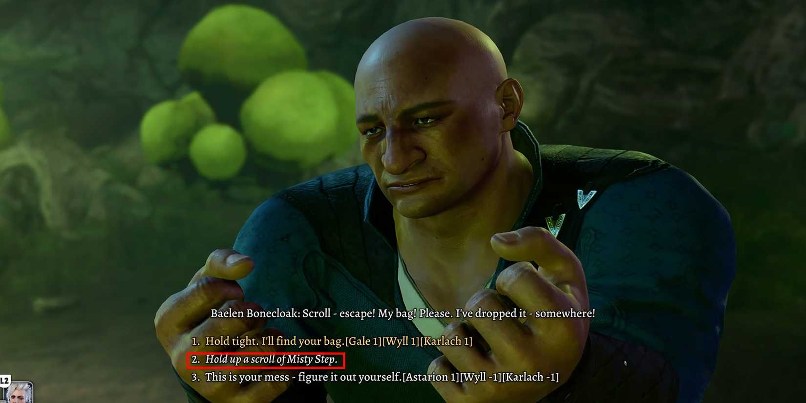 how to save the mushroom picker in baldurs gate 3