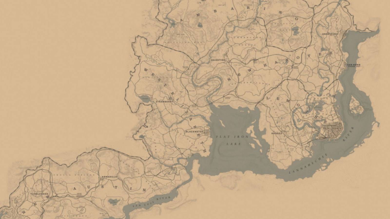 Red Dead Redemption 2: How to Unlock the Whole Map