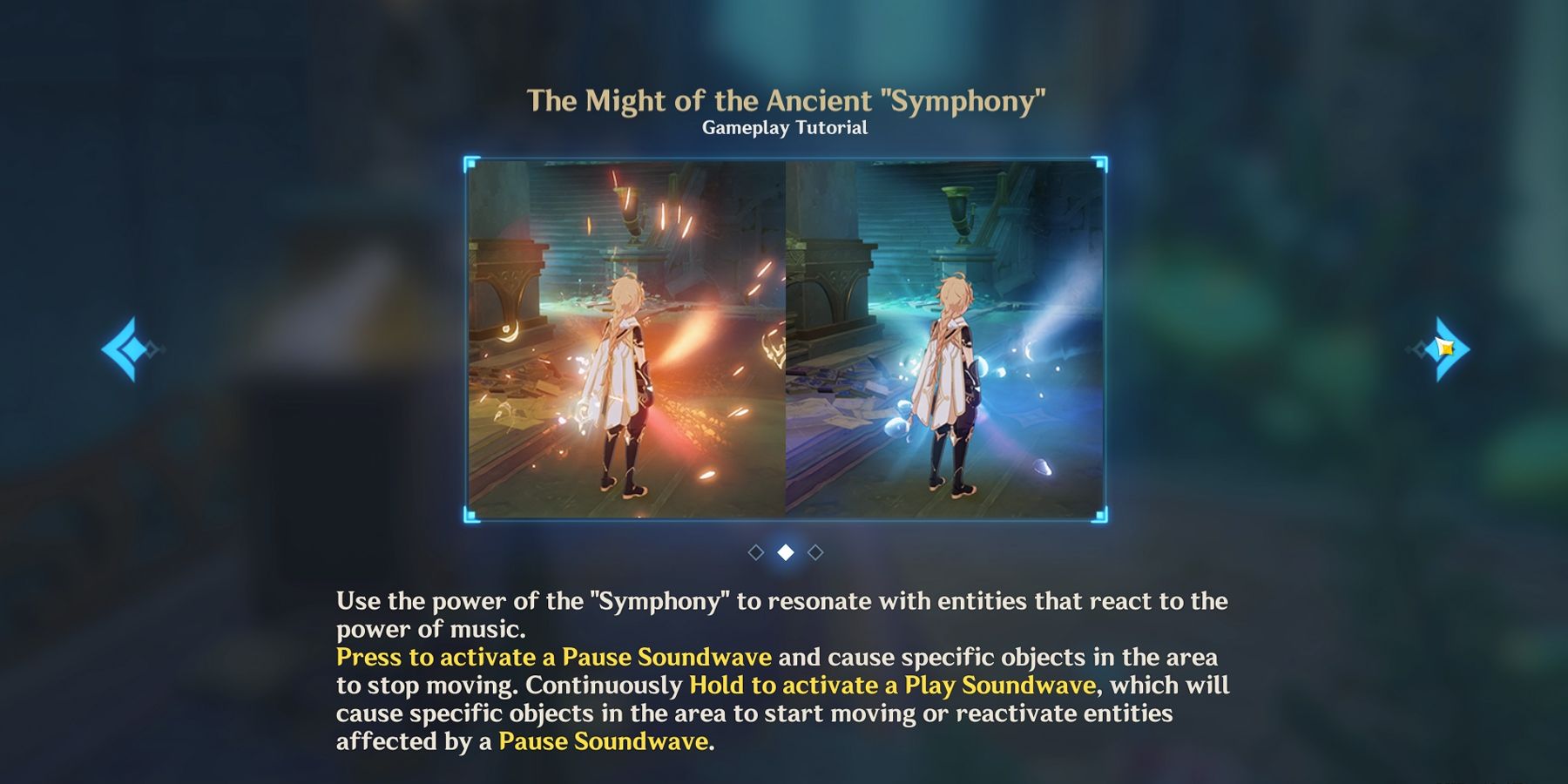 how to use might of ancient symphony ability in genshin impact