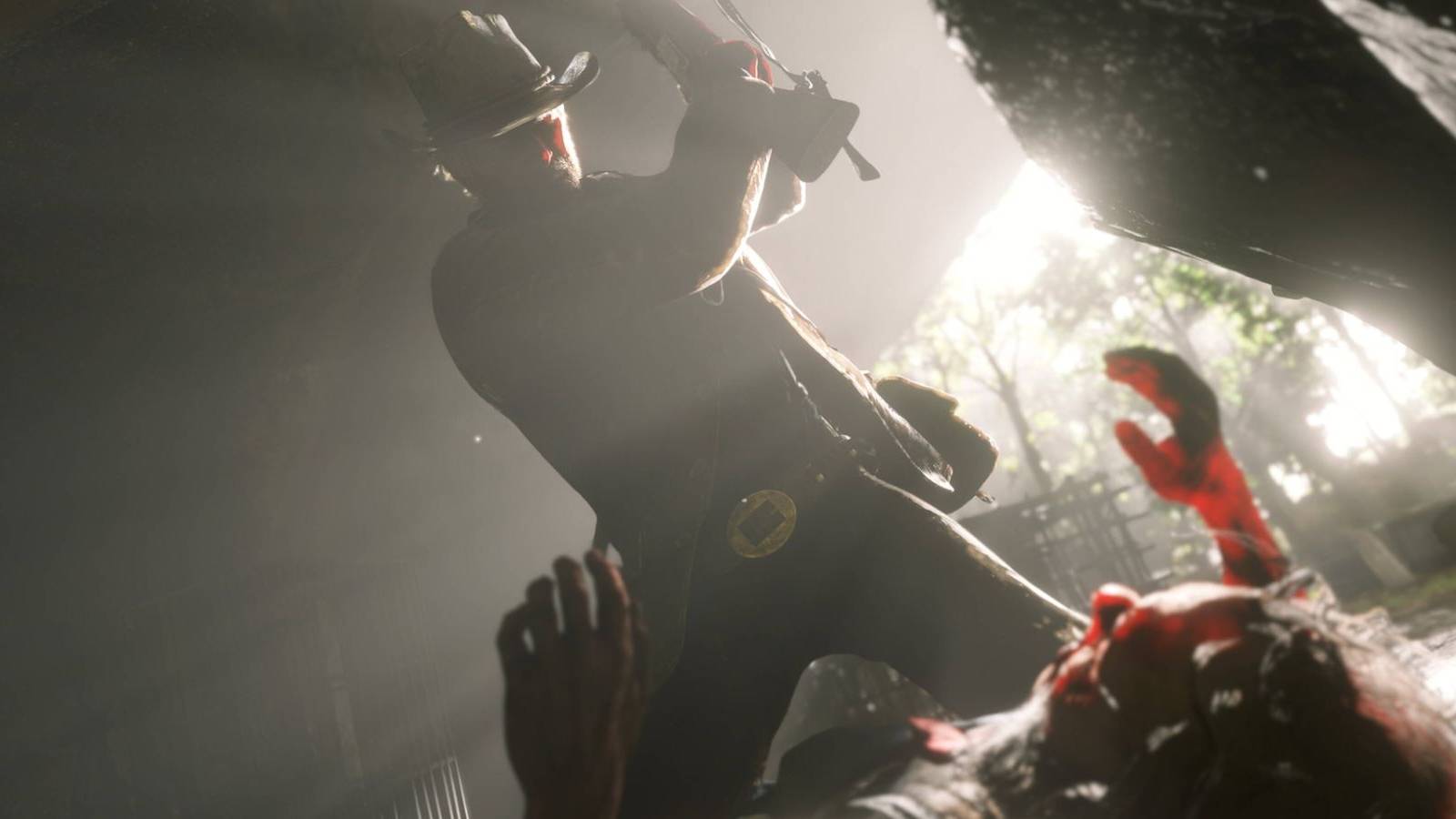 Violent Fight in Red Dead Redemption 2