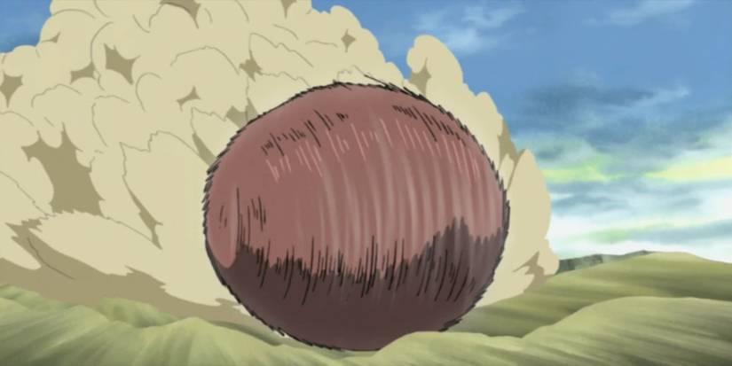 Human Boulder Jutsu Naruto