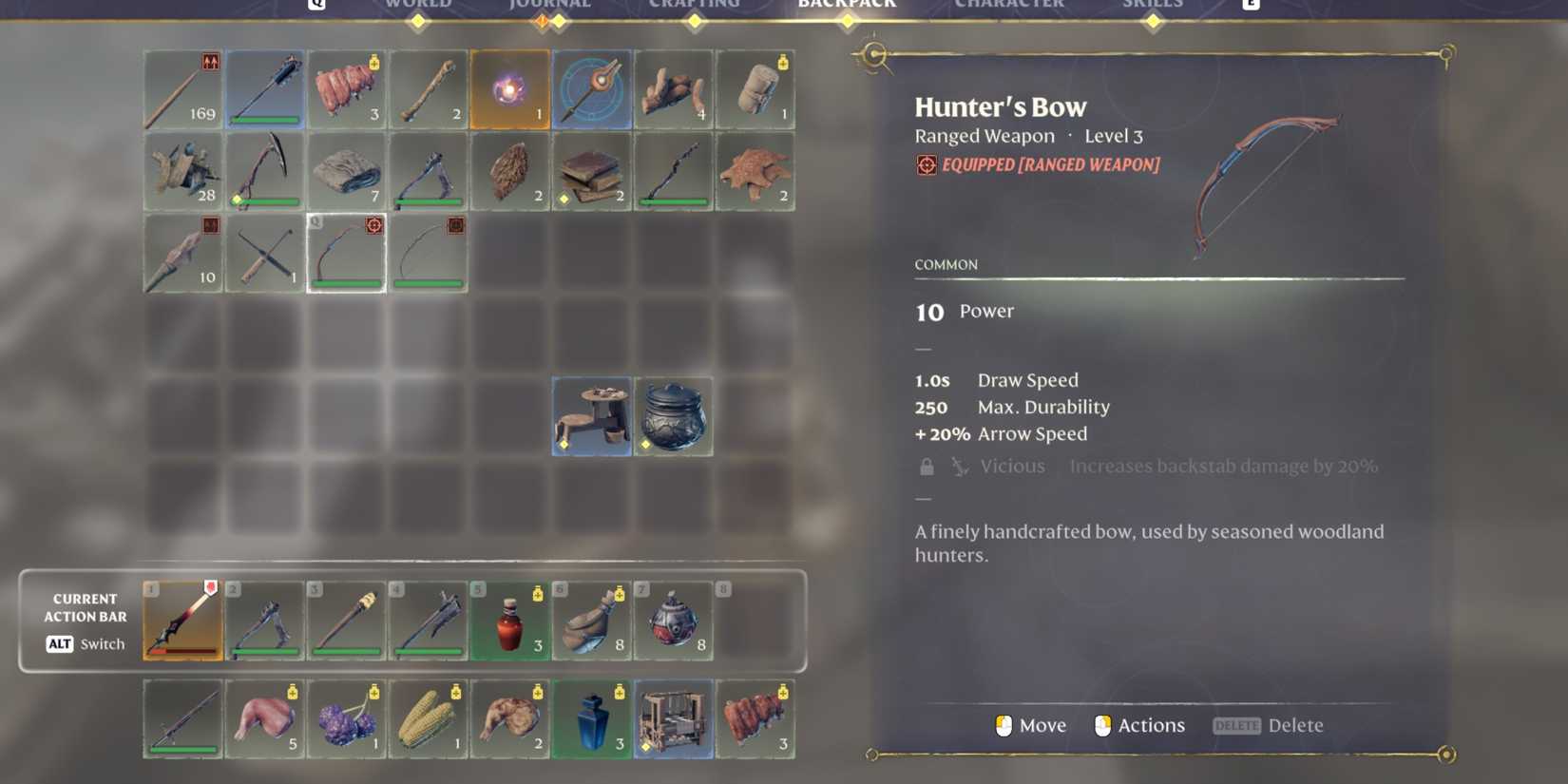 Hunters Bow In Enshrouded