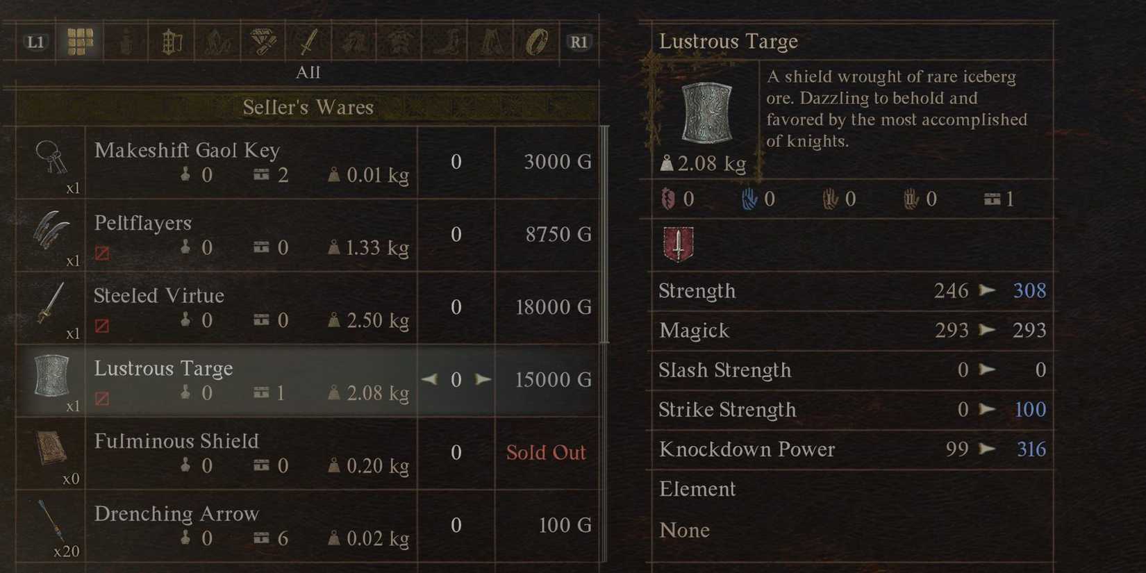 The Lustrous Targe in Dragon’s Dogma 2
