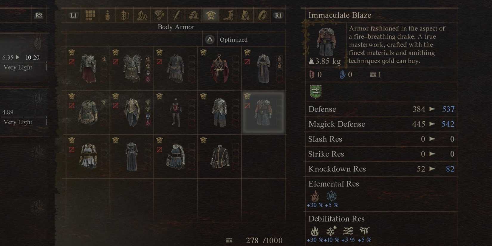 The Immaculate Blaze armor in Dragon’s Dogma 2