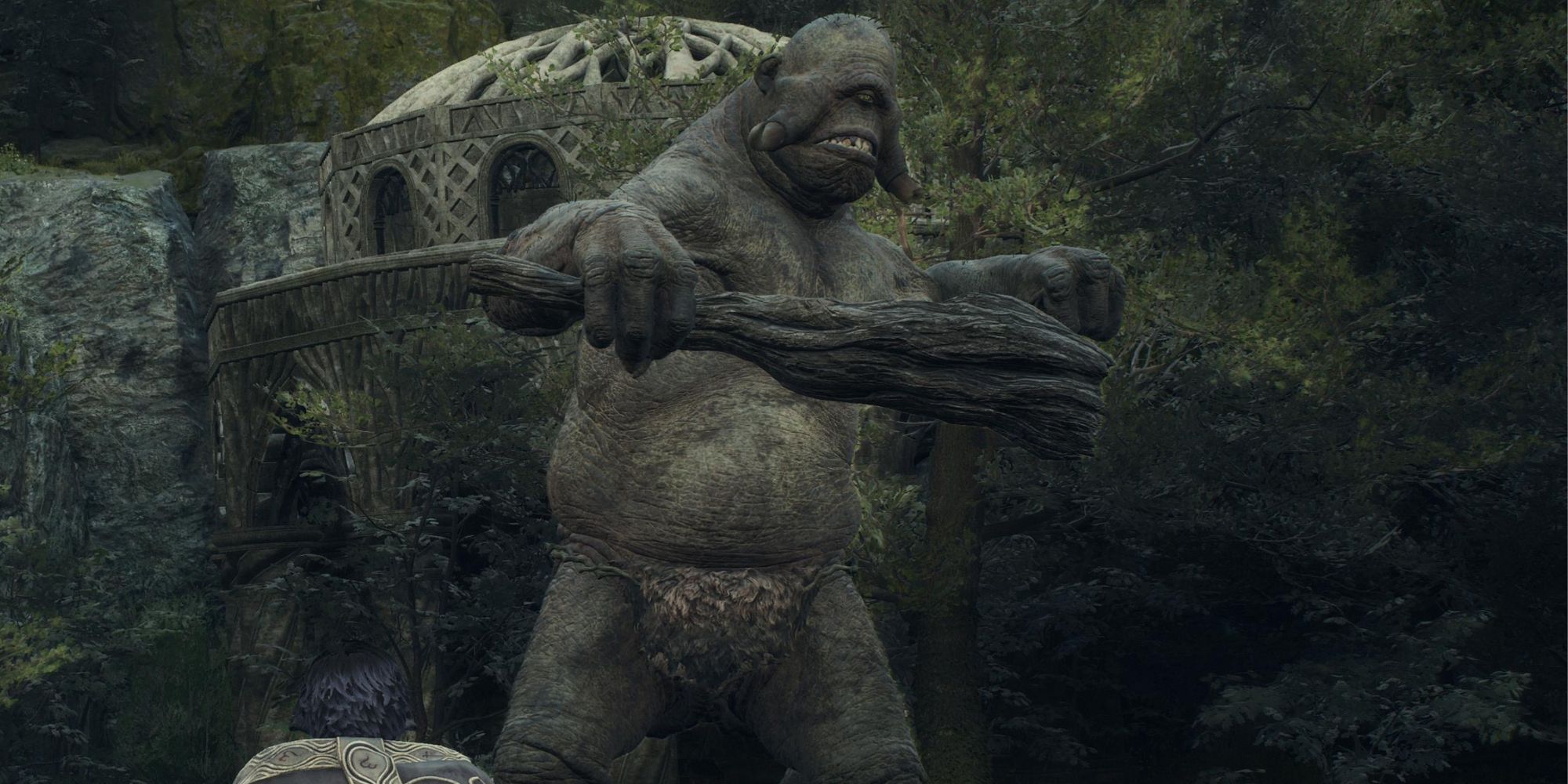 A Cyclops getting ready to punch in Dragon’s Dogma 2