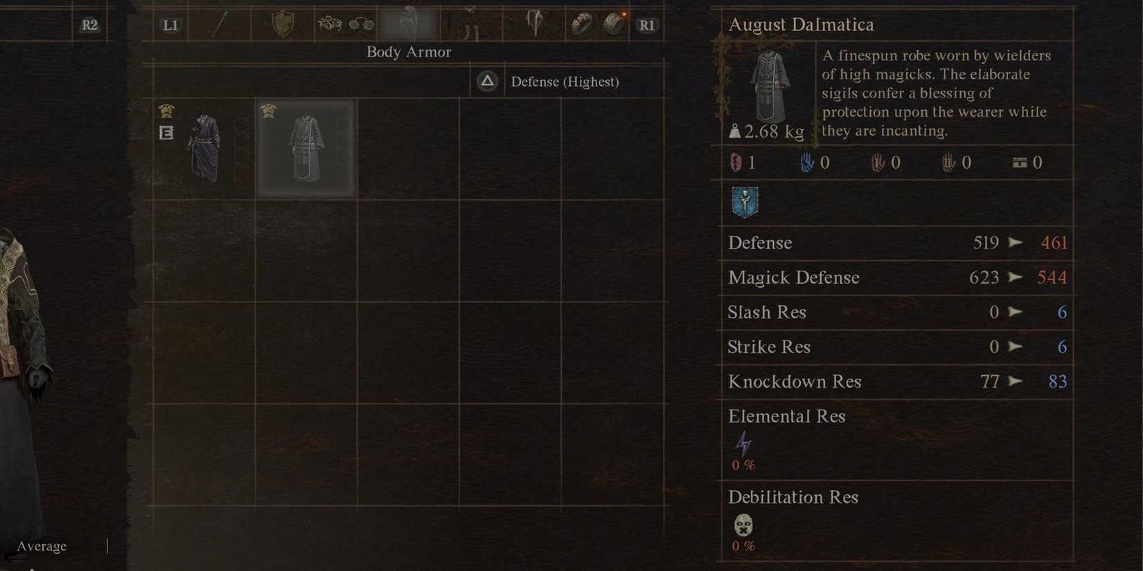 August Dalmatica armor in Dragon’s Dogma 2
