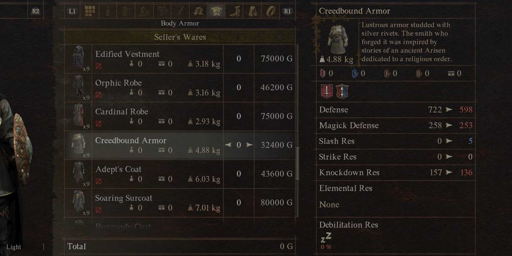 Creedbound Armor in Dragon’s Dogma 2