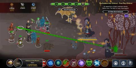 Idle Champions of the Forgotten Realms gameplay