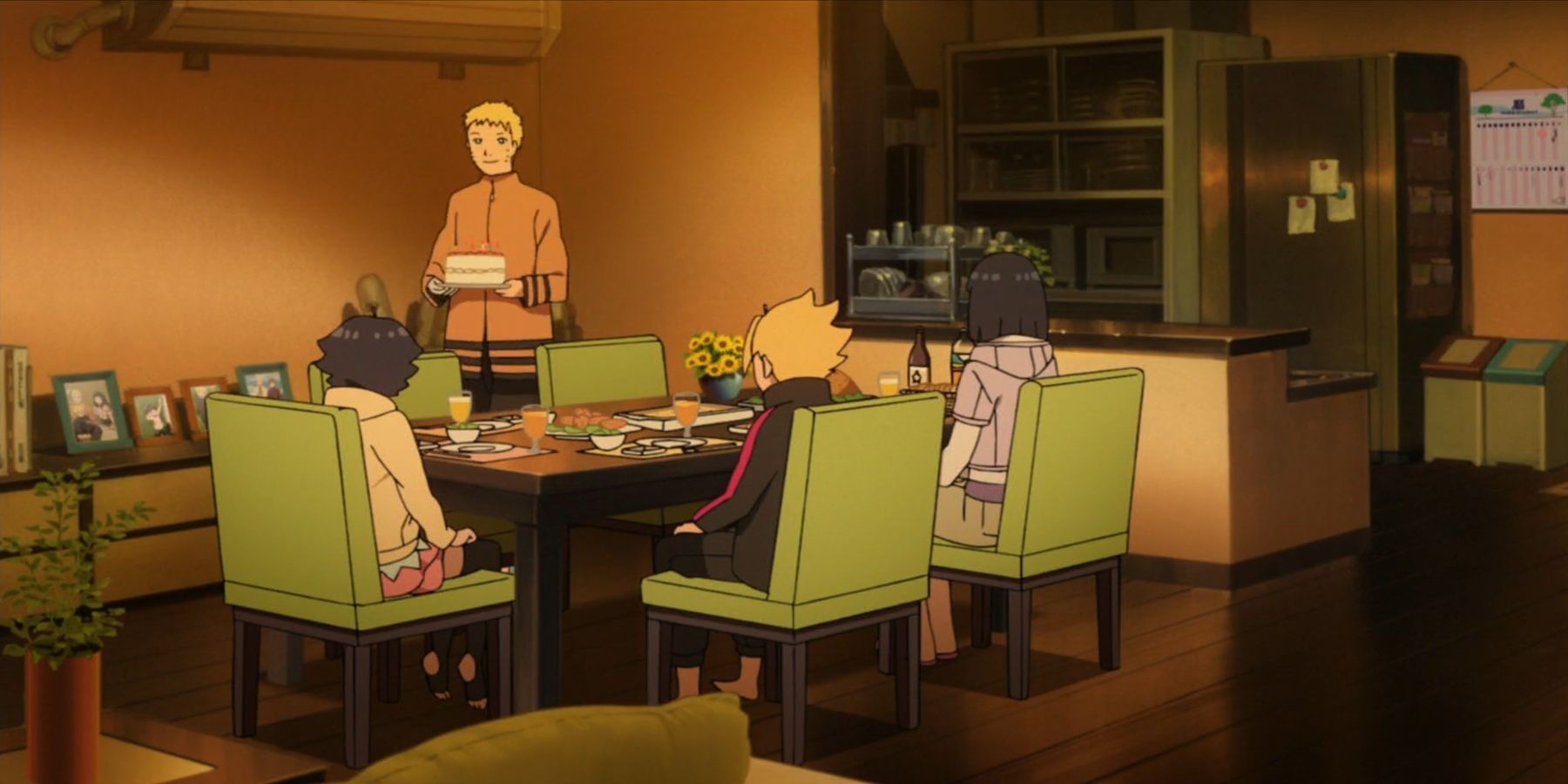 Naruto Uses Clone For Himawari's Birthday