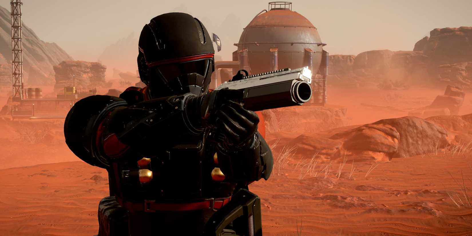 The Grenade Pistol in Helldivers 2