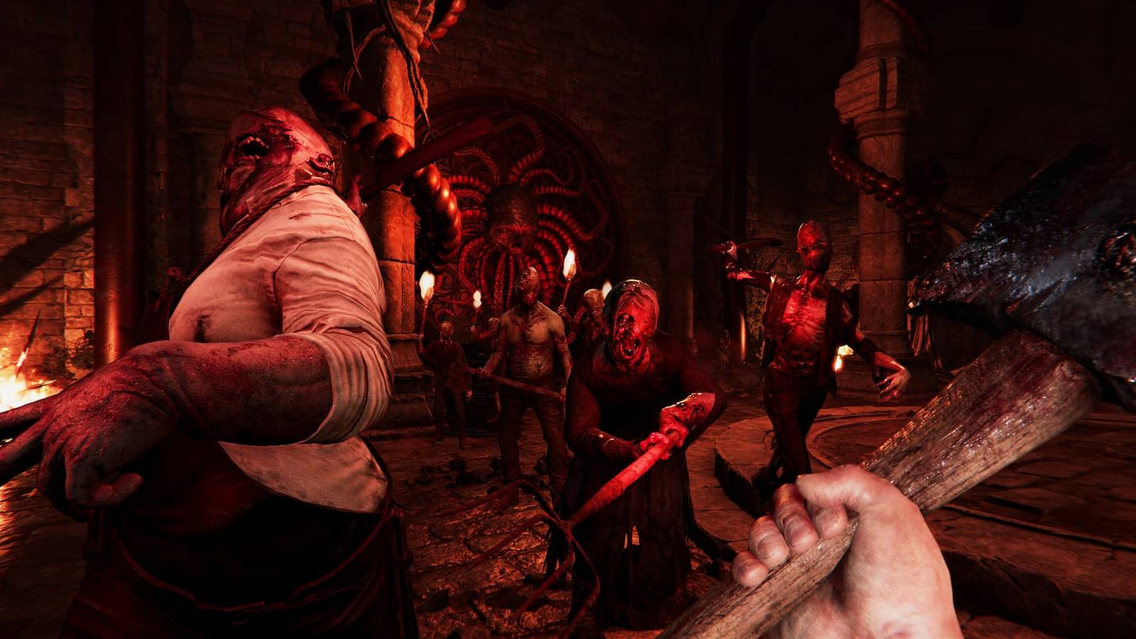 Vault entrance in Sker Ritual's Cursed Lands of Lavernock