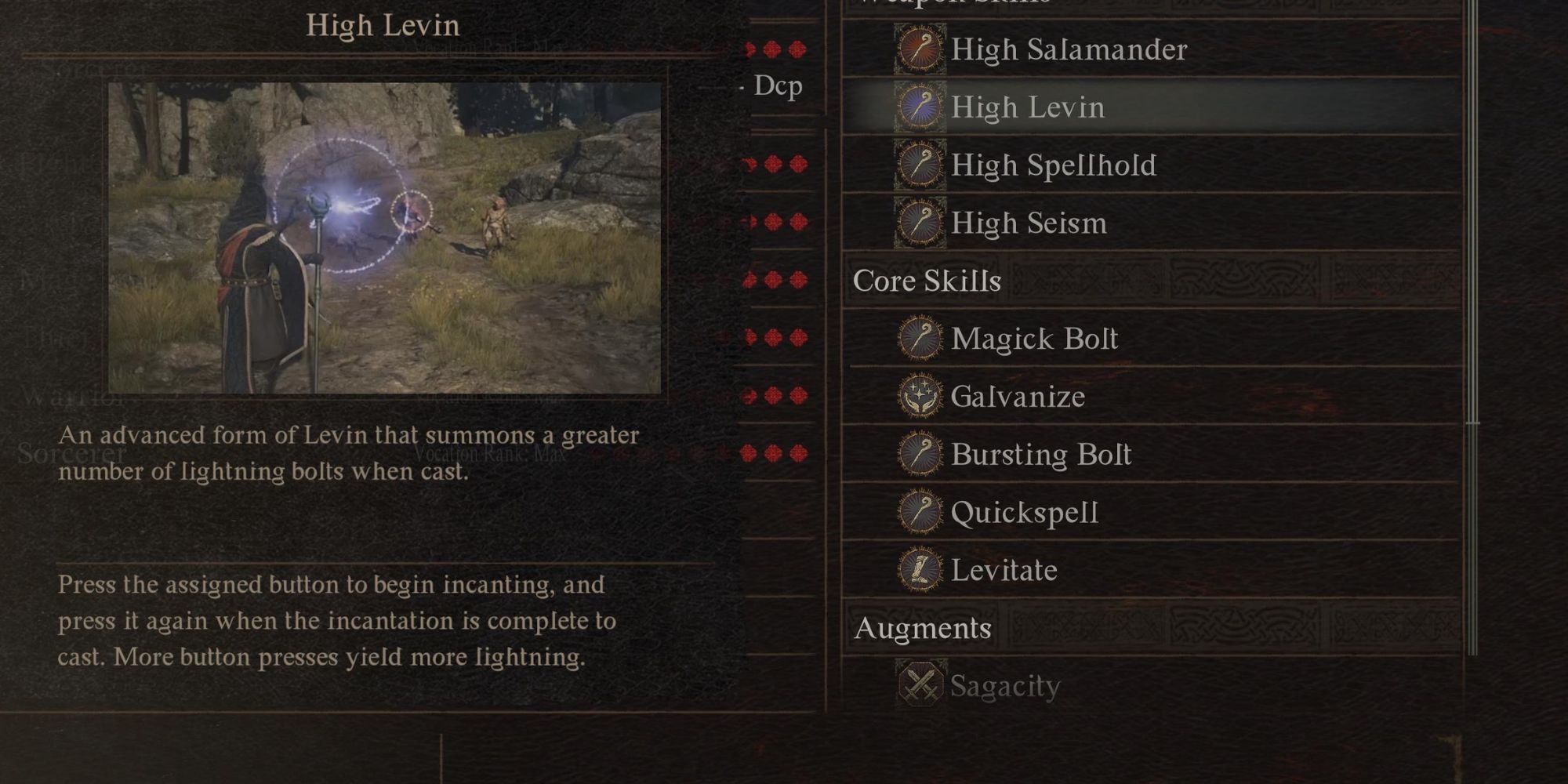 High Levin in Dragon’s Dogma 2