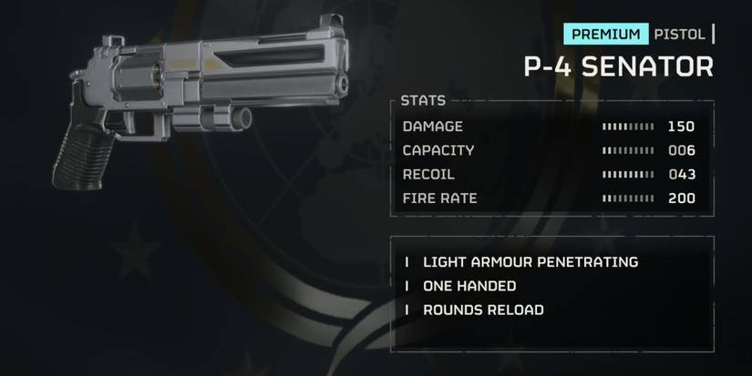 P-4 Senator in Helldivers 2