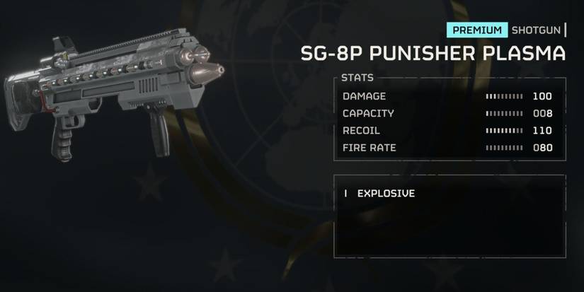 SG-8P Punisher Plasma in Helldivers 2